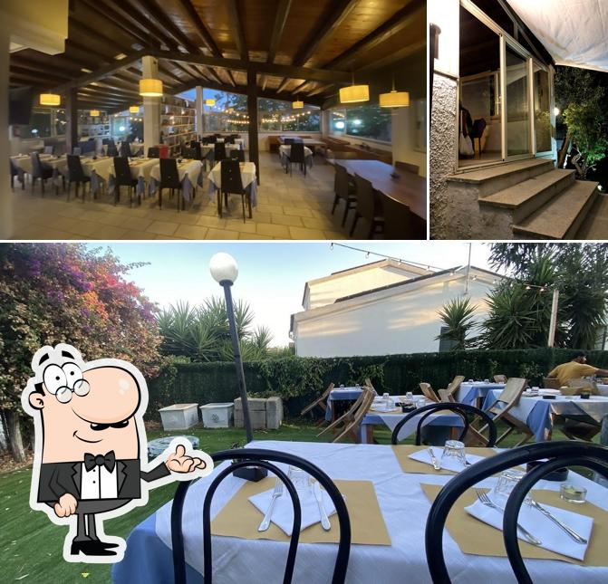 Tra le diverse cose da L' Osteria di San Teodoro si possono trovare la interni e esterno