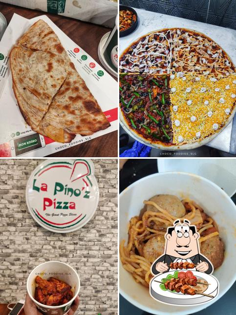 Food at La Pino'z Pizza