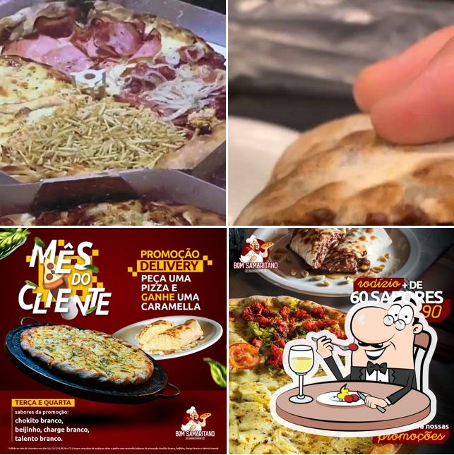Comida em Pizzaria Bom Peregrino Bauru