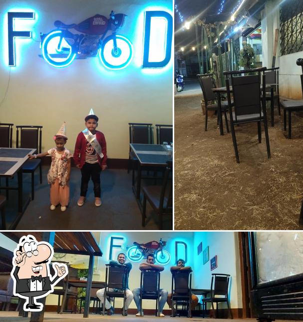 The interior of Fire in kitchen