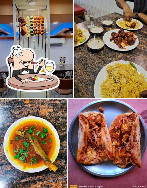 Food at Ghousia hotel