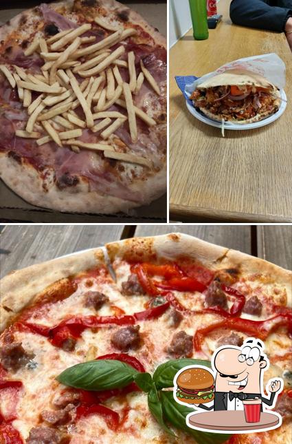 Prova un hamburger a Idnal Pizza e Kebab
