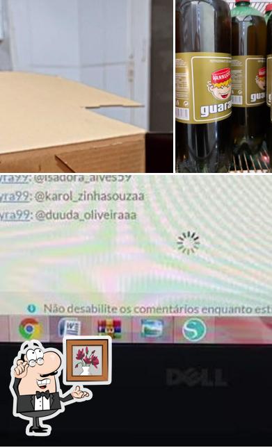 O interior do O Famoso - Rebouças - Salgados, massas e doces