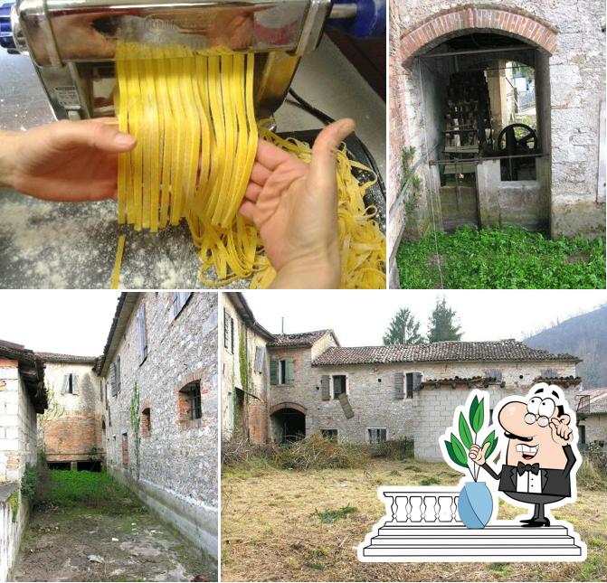 Gli esterni di Osteria del Majo