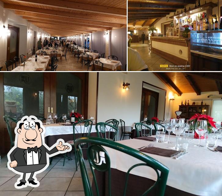 Tra le varie cose da Ristorante degli Ulivi si possono trovare la interni e bevanda