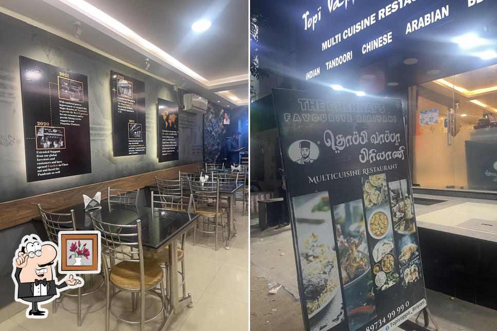Check out how TOPI VAPPA BIRIYANI PUDUKKOTTAI BRANCH looks inside