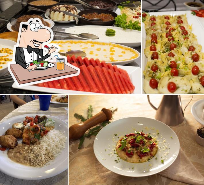 Comida em Restaurante Brasa Grill