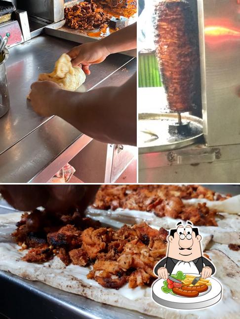 Food at Shawarma Corner