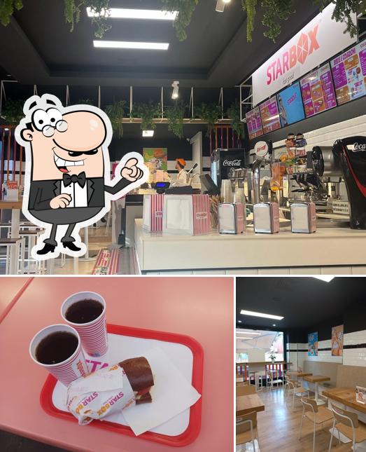 Dai un’occhiata alla immagine che mostra la interni e bevanda di Starbox - Fast Good
