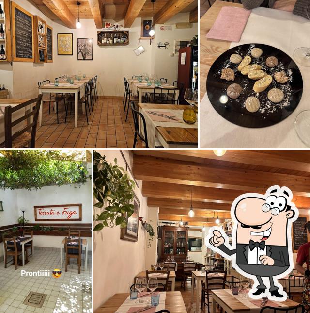 Dai un'occhiata agli interni di Toccata e Fuga osteria ristorantino