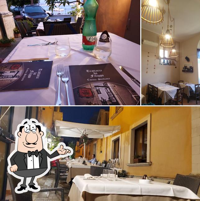 Siediti a un tavolo di Trattoria da Filippo