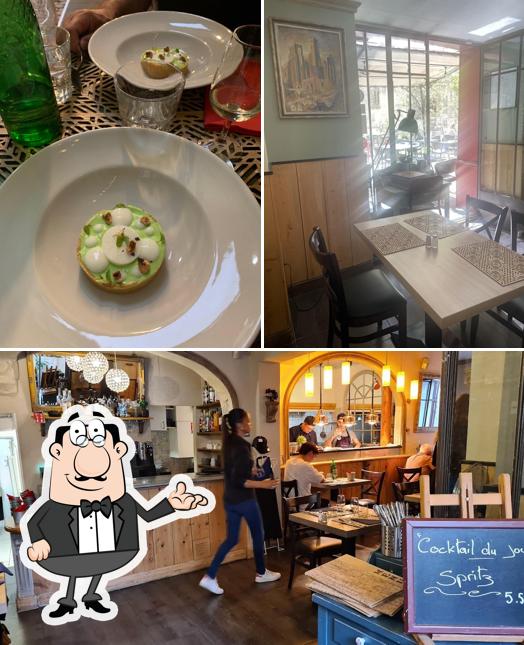 Installez-vous à l'une des tables de Restaurant O'Papilles