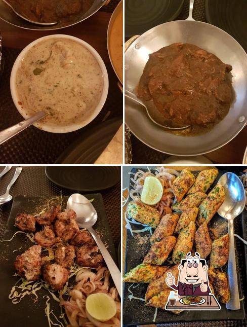 Meat dishes are offered by Baba’s (Baba Chicken)