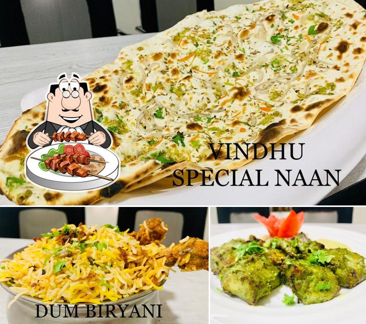Meals at Falcon nest Vindhu Restaurant