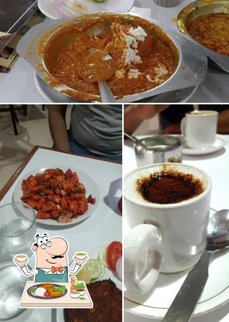 Creme brulee at Indian coffee house