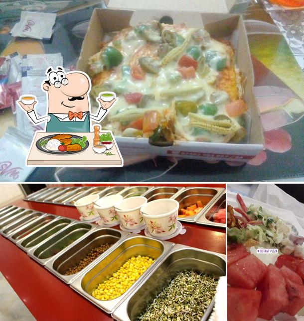 Meals at Octant pizza