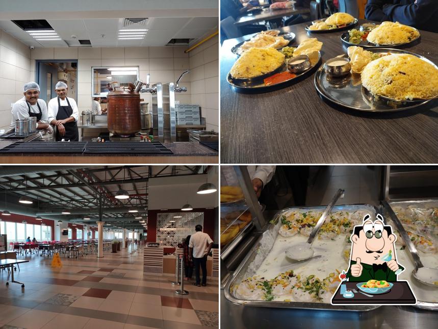 Food at Paragon Restaurant
