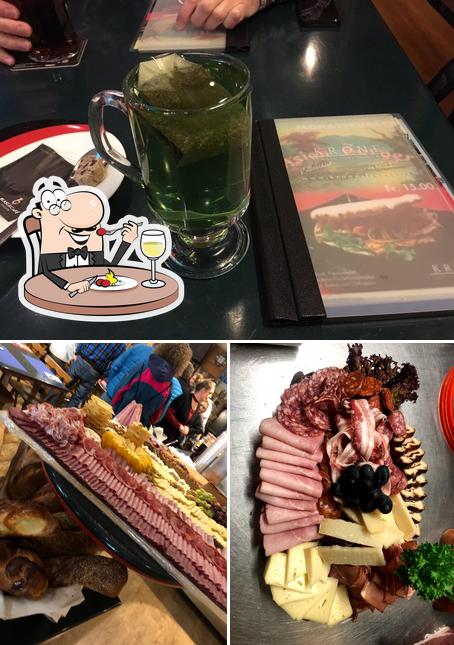 La cibo e bevanda del ristorante