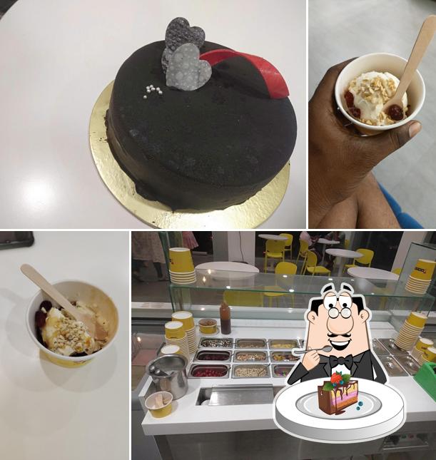 Chocolate cake at 3rd pole creamery