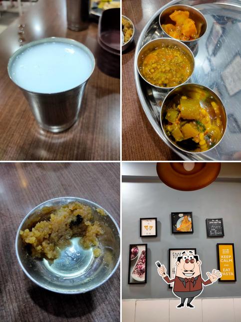 Food at AADISHAKTI GUJARATI THALI