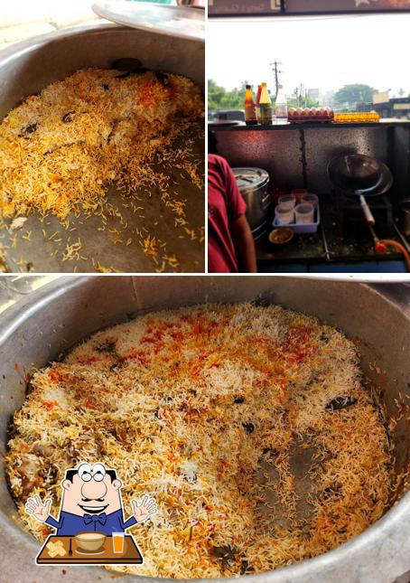 Food at BVR BIRYANI POINT