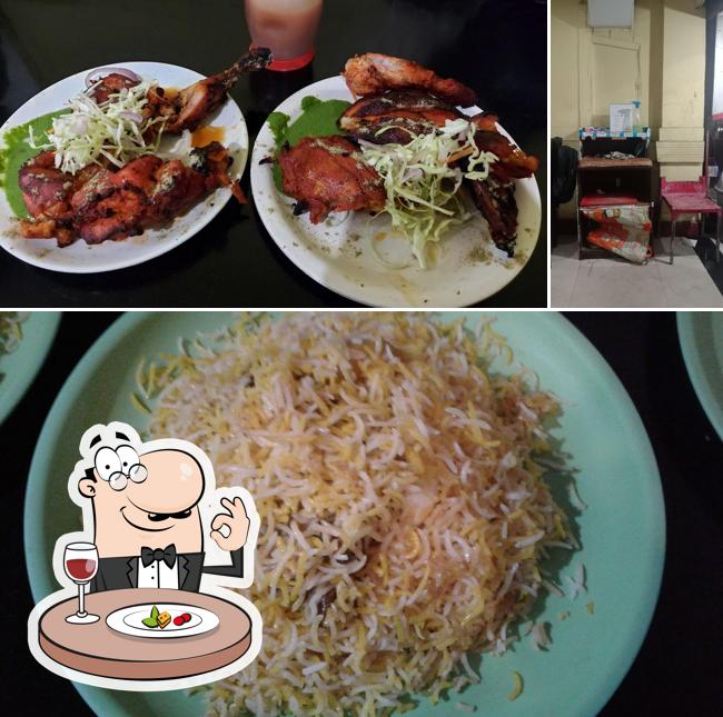 Among various things one can find food and interior at Bade Miyan