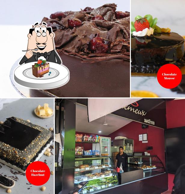 Chocolate cake at Cremeux - PCCE