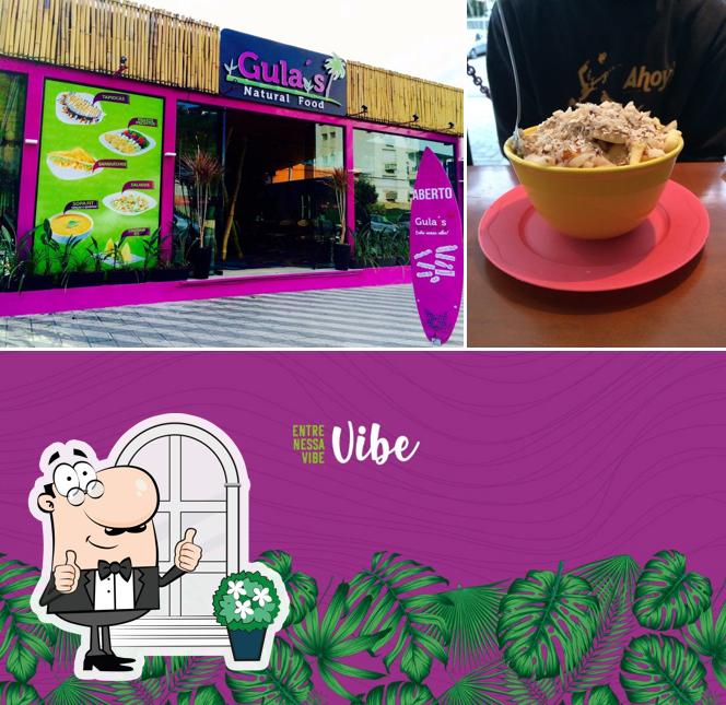 O exterior do Gula's Natural Food Vila Nova
