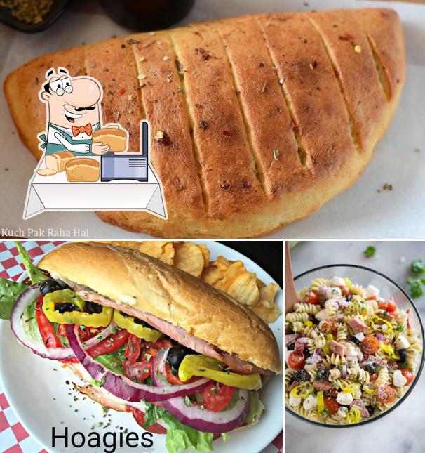 Garlic bread at Harry's Doner Kebab's & Salads