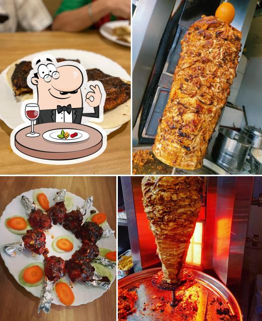 Food at Hot Plate Hotel