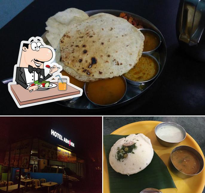 Food at Hotel Abhishek