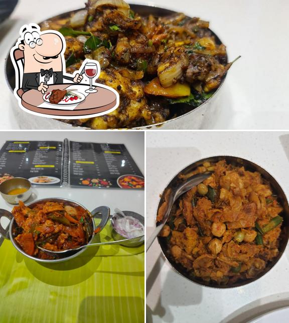 Pick meat meals at Hotel Shree Akshayams