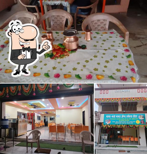 The interior of Mama Bhache Misal House
