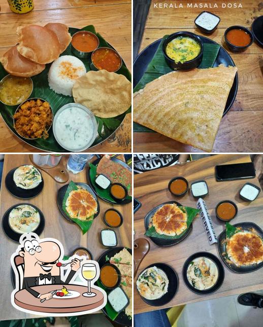 Meals at South Indian Brahmin Cafe