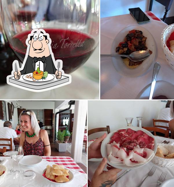 Cibo al Trattoria Torretta