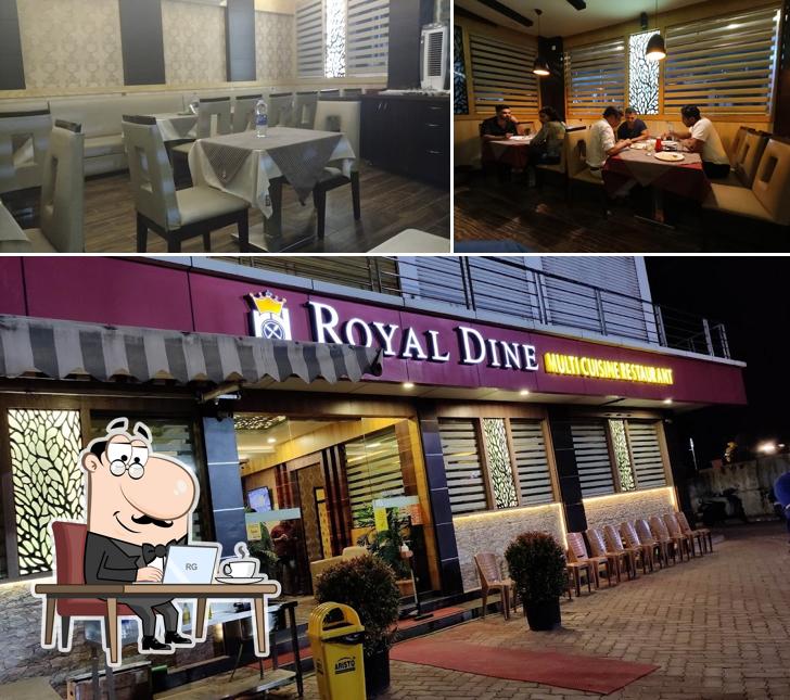 The interior of Royal Dine