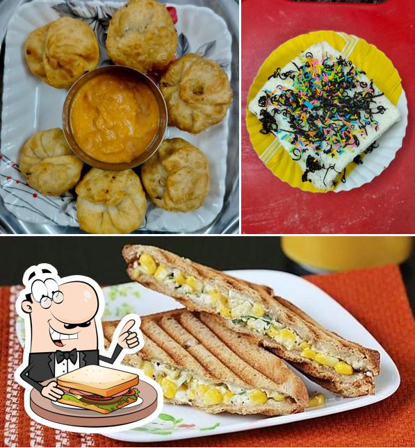 Grilled cheese sandwich at Your Hunger My Passion Restaurant