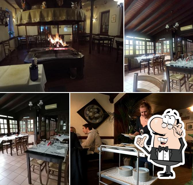 Dai un'occhiata agli interni di Trattoria da Rochet