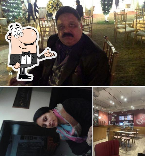 The interior of Costa Coffee - East Delhi Mall, Ghazibad