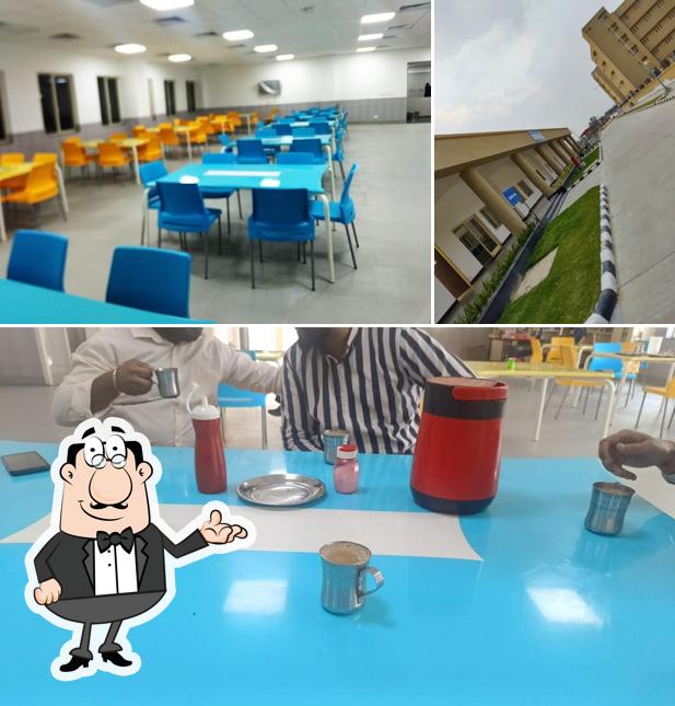 Dining Hall AIIMS Bathinda is distinguished by interior and exterior