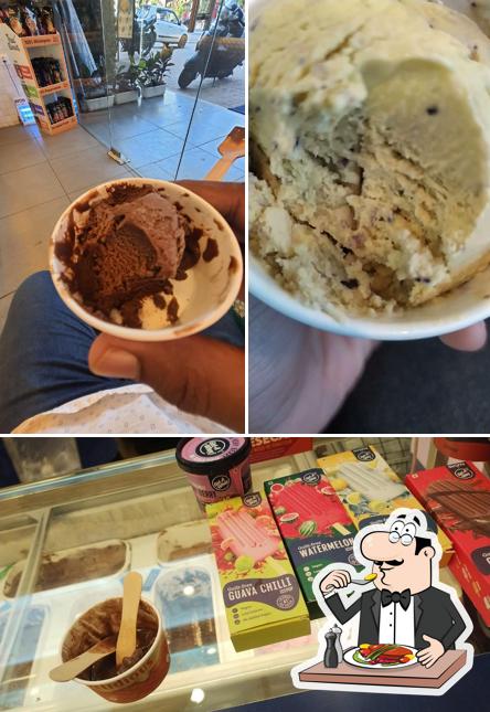 Food at GetAWay Ice Cream and Desserts