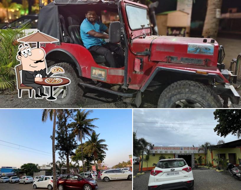 Check out how Happy Punjabi Dhaba looks outside