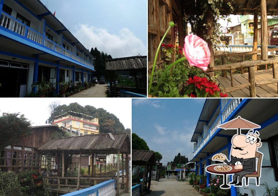 The exterior of Hotel Blue Lagoon