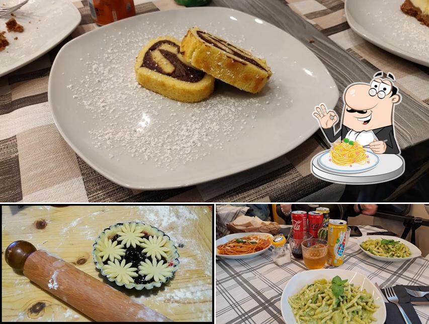 Spaghetti alla carbonara al La Mela