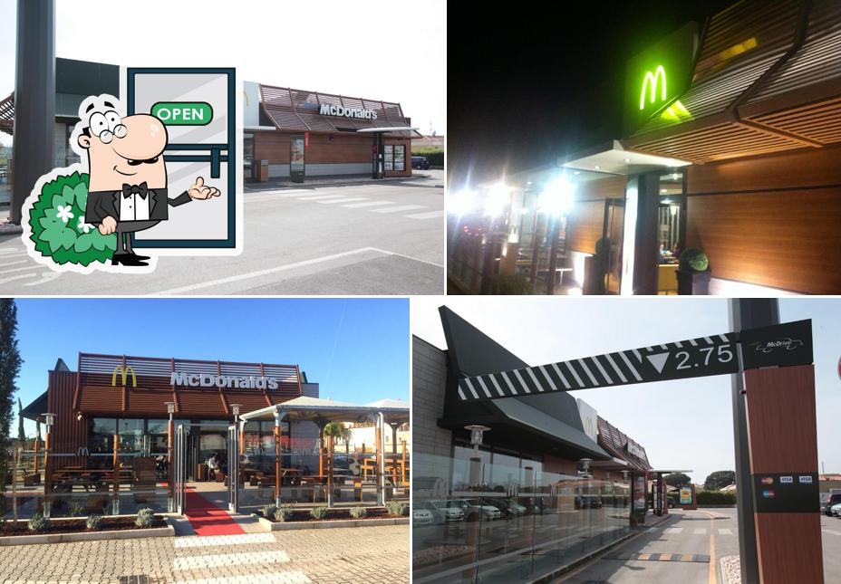 Gli esterni di McDonald's