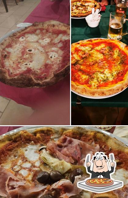 Ordina tra le molte varianti di pizza