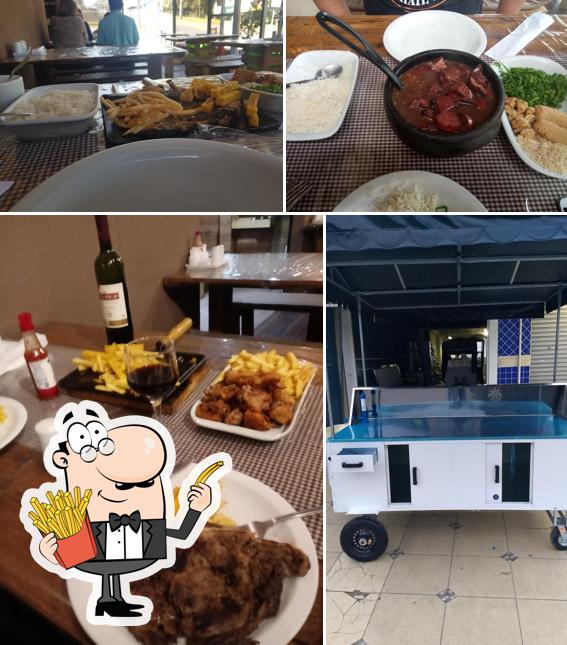 Prove batatas fritas no Donna Pizza - Boqueirão
