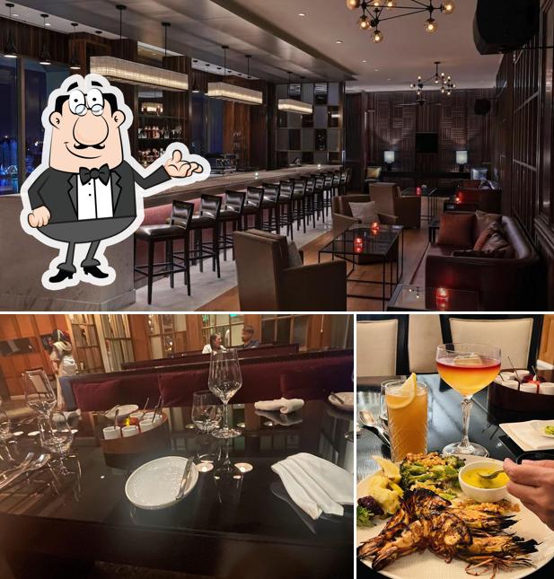 The interior of Colony Clubhouse & Grill