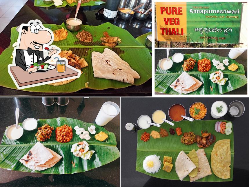 Food at Annapurneshwari Thali Restaurant, Ayodhyanagar