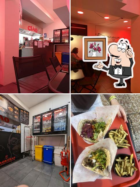 Gli interni di Ciaokebab